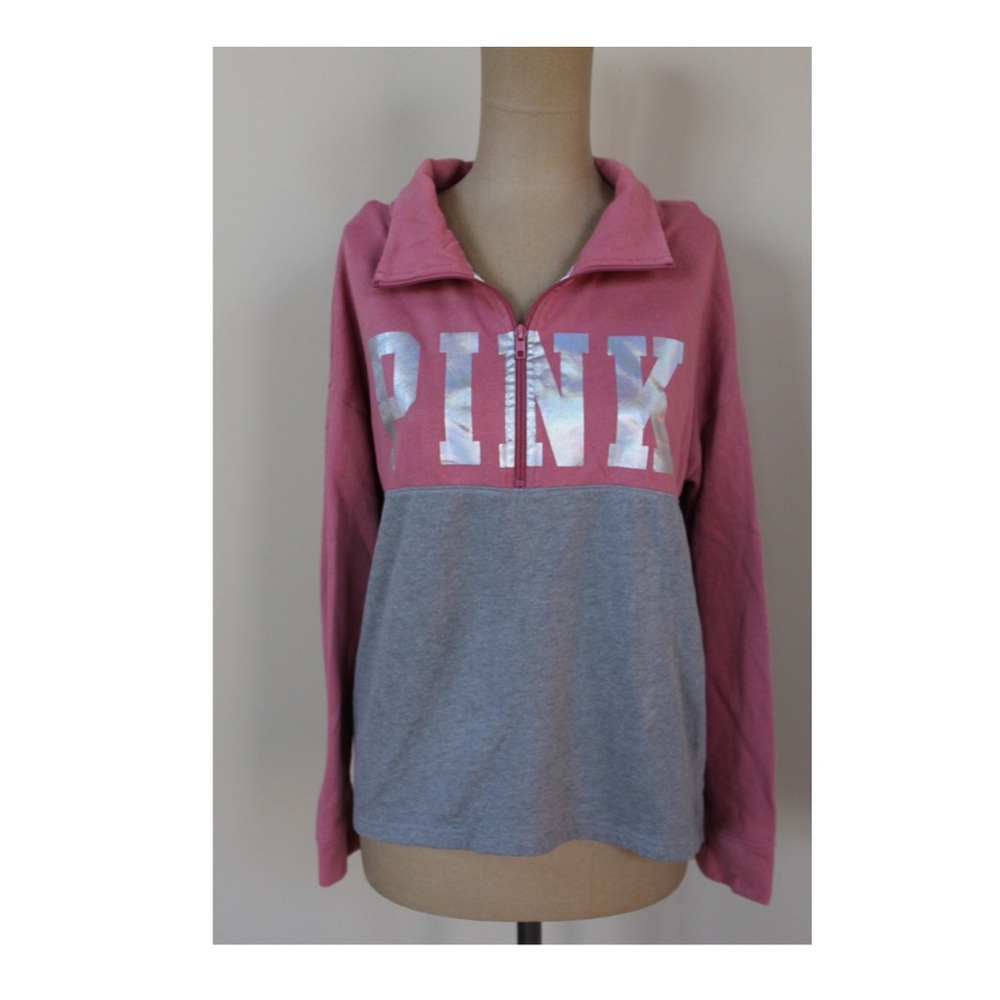 Victoria Secret Pink Half-Zip Jacket